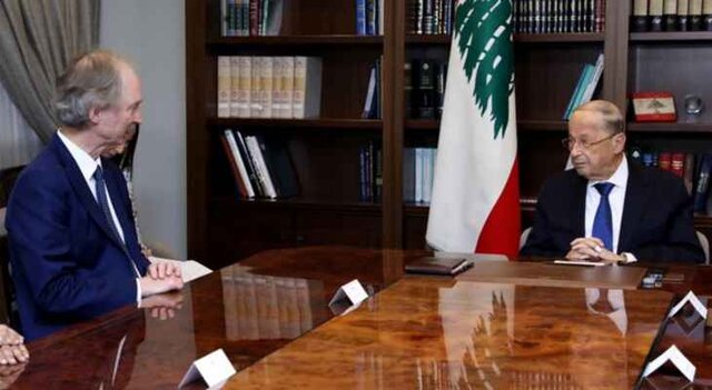 عون در دیدار با پدرسن: جهان به وظیفهاش در بازگرداندن آوارگان سوری به کشورشان عمل کند عون در دیدار با پدرسن: جهان به وظیفهاش در بازگرداندن آوارگان سوری به کشورشان عمل کند