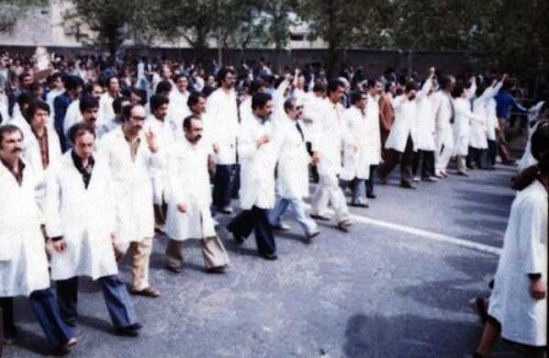 ضربه چماقداران بر تختهای آهنی نوزادان بیمارستان شاهرضا