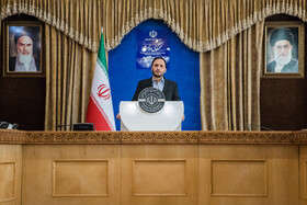 نشست خبری علی بهادری جهرمی، سخنگوی دولت