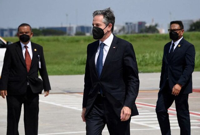 بلینکن خواستار پایان اقدامات "خصمانه" چین در آسیا- پاسیفیک شد بلینکن خواستار پایان اقدامات "خصمانه" چین در آسیا- پاسیفیک شد