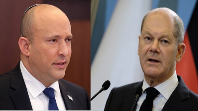 دعوت بنت از شولتس برای سفر به اراضی اشغالی دعوت بنت از شولتس برای سفر به اراضی اشغالی