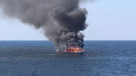 ادعای نیروی دریایی آمریکا مبنی بر نجات ۵ ملوان ایرانی