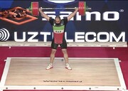 ششمی و هفتمی وزنه‌برداران فوق سنگین ایران در یک ضرب/ غول گرجی بازهم رکورد شکست