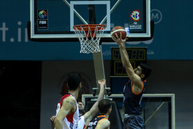 دیدار تیمهای بسکتبال مس رفسنجان و شیمیدر قم