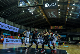 دیدار تیمهای بسکتبال مس رفسنجان و شیمیدر قم