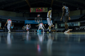 دیدار تیمهای بسکتبال مس رفسنجان و شیمیدر قم