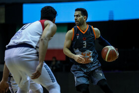 دیدار تیمهای بسکتبال مس رفسنجان و شیمیدر قم