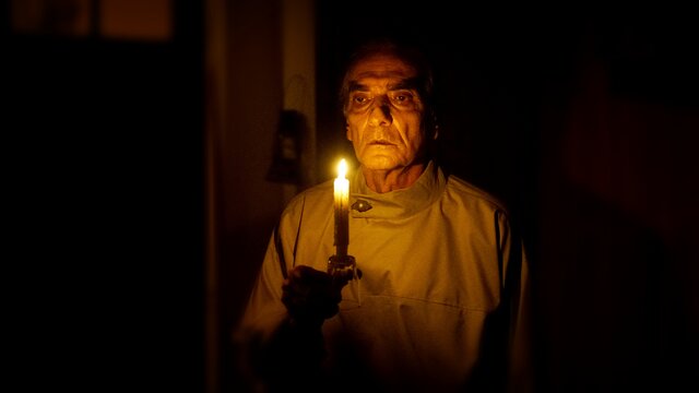 عکسی از همایون ارشادی در یک سریال ترسناک