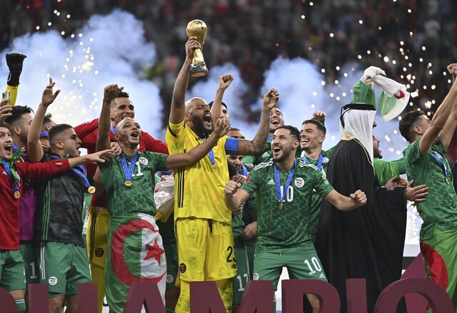 الجزایر قهرمان جام کشورهای عربی شد الجزایر قهرمان جام کشورهای عربی شد