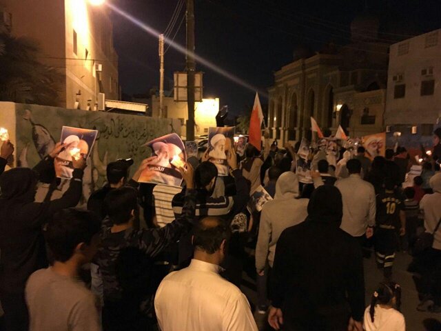 تظاهرات در بحرین در سالروز عید شهدا تظاهرات در بحرین در سالروز عید شهدا