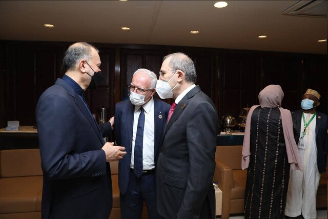دیدار امیرعبداللهیان و وزیر خارجه اردن در اسلام‌آباد