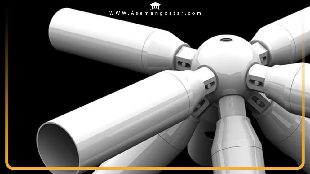 سازه فضاکار و سازه فضایی و بررسی انواع و کاربردها و کارخانه آسمان گستر