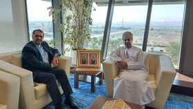 رایزنی سفیر ایران با رئیس سازمان هواپیمایی عمان