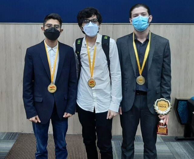 تصاحب جایگاه اول مسابقات اختراعات جهانی هندوستان ۲۰۲۱ توسط دانش آموزان ایرانی