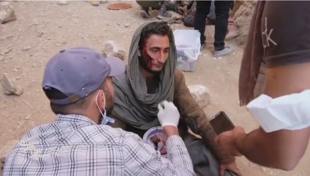 انتشار تصاویری از گریم بازیگران در سریال «سلمان فارسی»