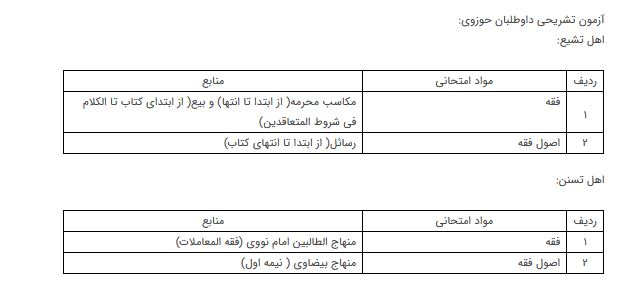اطلاعیه برگزاری آزمون قضاوت در سال ۱۴۰۰