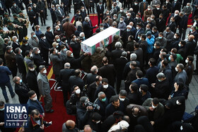 ویدئو / تشییع پیکر «حسن ایرلو»، سفیر ایران در یمن