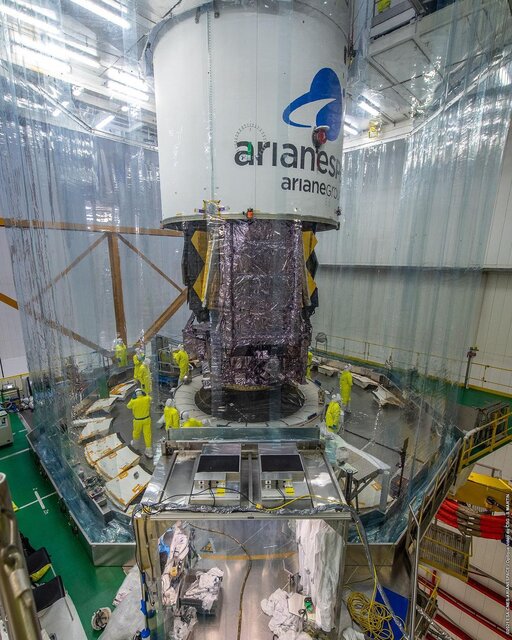 آخرین دیدار با تلسکوپ فضایی "جیمزوب" پیش از پرتاب