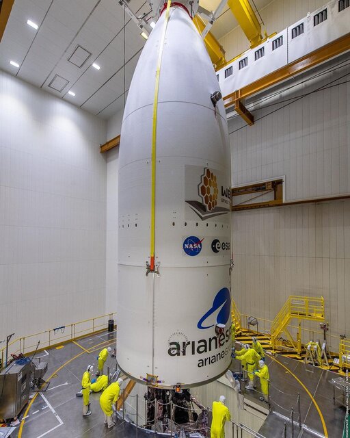 آخرین دیدار با تلسکوپ فضایی "جیمزوب" پیش از پرتاب