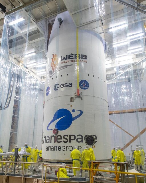 آخرین دیدار با تلسکوپ فضایی "جیمزوب" پیش از پرتاب