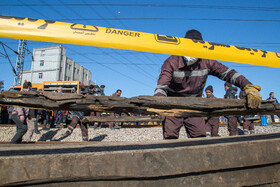 حادثه برخورد دو دستگاه قطار مترو کرج - تهران