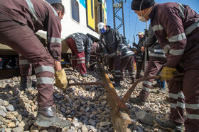 حادثه برخورد دو دستگاه قطار مترو کرج - تهران