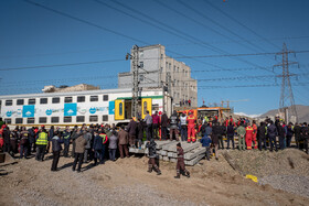 حادثه برخورد دو دستگاه قطار مترو کرج - تهران
