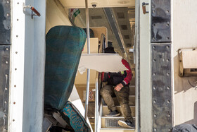 حادثه برخورد دو دستگاه قطار مترو کرج - تهران