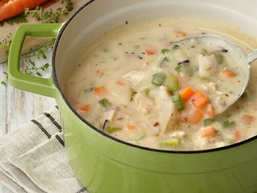 طرز تهیه سوپ جو سفید با شیر به همراه مواد لازم