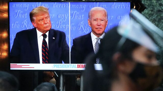 در یک انتخابات فرضی، ترامپ بایدن را شکست داد در یک انتخابات فرضی، ترامپ بایدن را شکست داد