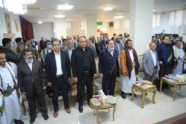 مراسم بزرگداشت شهید ایرلو در صنعا برگزار شد