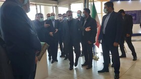 افتتاح نمایشگاه توانمندی‌ها و دستاوردهای جهاد دانشگاهی با حضور رییس مجلس