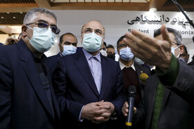 بازدید رییس مجلس شورای اسلامی از «نمایشگاه دستاوردهای جهاد دانشگاهی ۱۴۰۰»