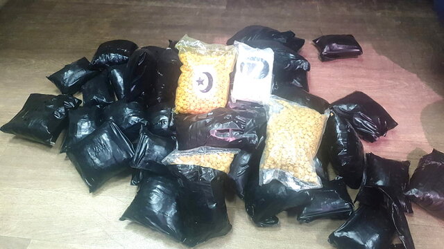 کشف ۱.۶ میلیون قرص روانگردان کاپتاگوندر جعبههای لیمو