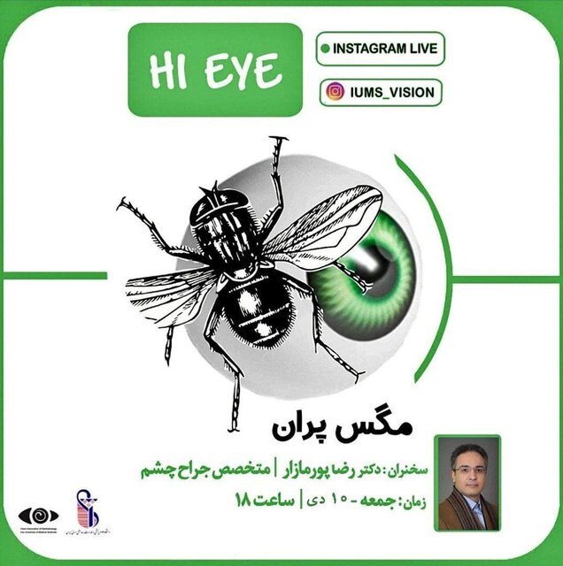 وبینار «مگس پران چشم» برگزار می‌شود ایسنا