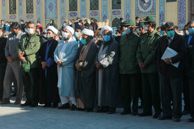 وداع با پیکر شهید سرهنگ پاسدار مهران شوریزاده