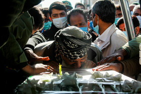 وداع با پیکر شهید سرهنگ پاسدار مهران شوریزاده 3