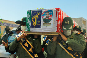 وداع با پیکر شهید سرهنگ پاسدار مهران شوریزاده 5