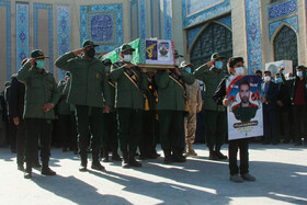 وداع با پیکر شهید سرهنگ پاسدار مهران شوریزاده 10