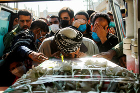 وداع با پیکر شهید سرهنگ پاسدار مهران شوریزاده 8