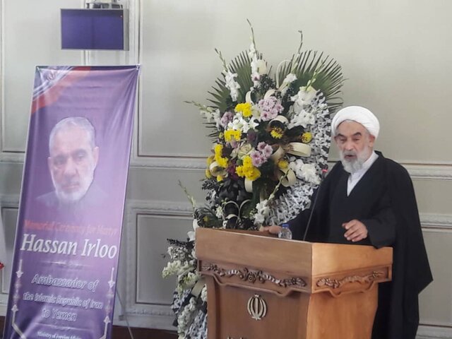 عکس: اکرم احقاقی حجت الاسلام قمی: شهید ایرلو عامل وحدت بین گروههای مختلف در یمن بود