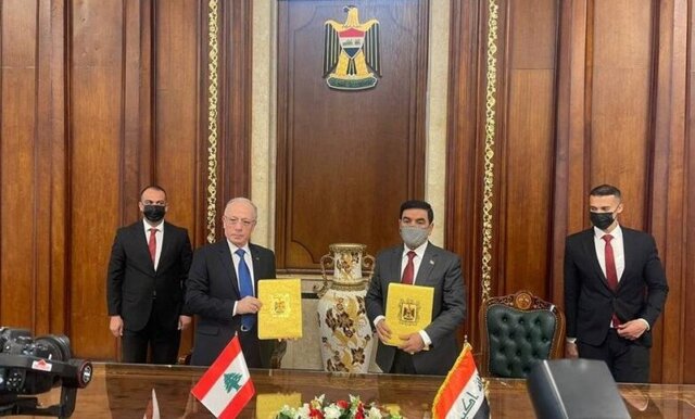 وزیران دفاع لبنان و عراق یادداشت تفاهم نظامی امضا کردند وزیران دفاع لبنان و عراق یادداشت تفاهم نظامی امضا کردند