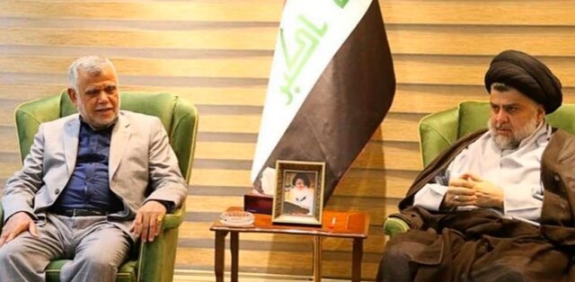 دیدار مقتدی صدر و رهبران هیئت «چارچوب هماهنگی شیعیان عراق»