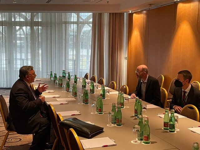 دیدار اولیانوف و مالی با محوریت برجام دیدار اولیانوف و مالی با محوریت برجام