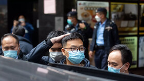 بلینکن یورش پلیس هنگ کنگ به دفتر یک رسانه دموکراسی‌خواهان را محکوم کرد