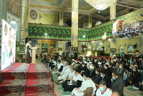 برگزاری تجمع کفن پوشان ورامین در یوم الله ۹ دی