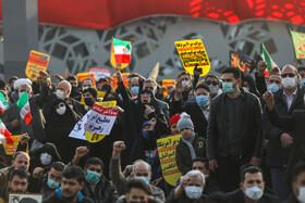 بزرگداشت حماسه ۹ دی در میدان امام حسین (ع)