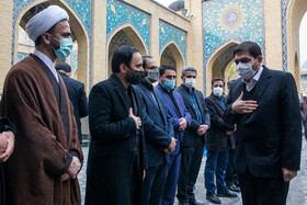 مراسم ختم فرزند سخنگوی دولت