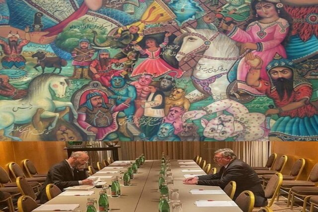 واکنش دیپلمات ارشد ایرانی به تحلیلهای منتشر شده در مورد یک عکس واکنش دیپلمات ارشد ایرانی به تحلیلهای منتشر شده در مورد یک عکس