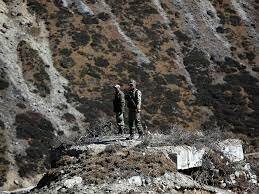 استقرار نیروهای چین در مرز با هند